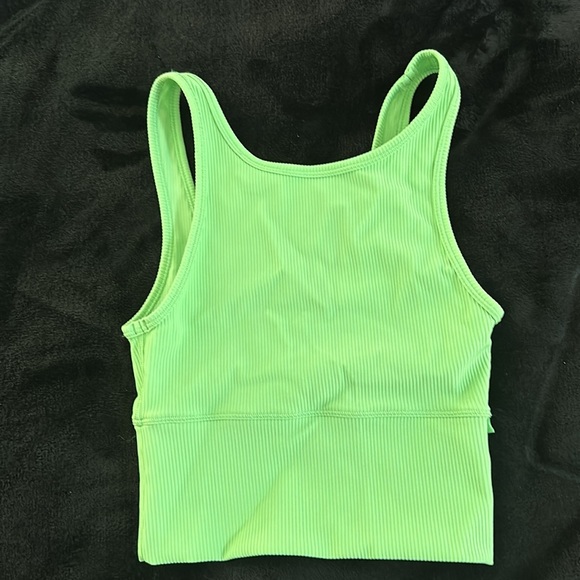 Power pivot ribbed tank top - Picture 2 of 2
